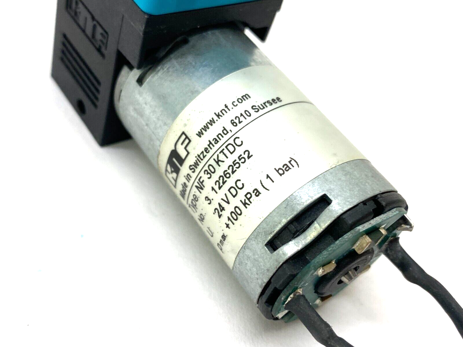 KNF Group NF 30-KTDC Diaphragm Liquid Pump 24VDC NO PROTECTIVE BACK - Maverick Industrial Sales