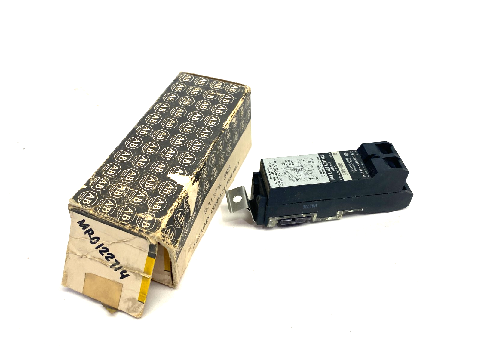 Allen Bradley 595-BB Ser. B Auxiliary Contact 2 NC - Maverick Industrial Sales