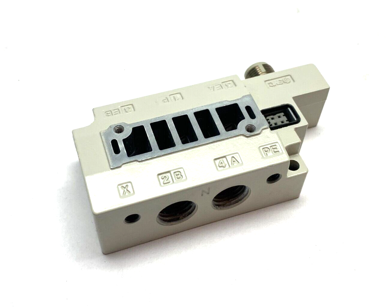 SMC SY50M-27-1-WO-02N Solenoid Valve Subplate SY5000 5-Port - Maverick Industrial Sales