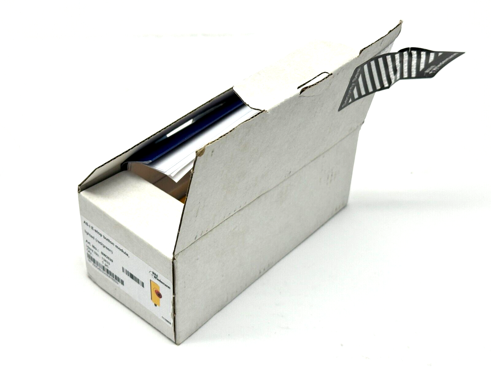 Bihl+Wiedemann BW2529 AS-i E-stop Button Module Lighted Red/Green - New – Open box - Maverick Industrial Sales