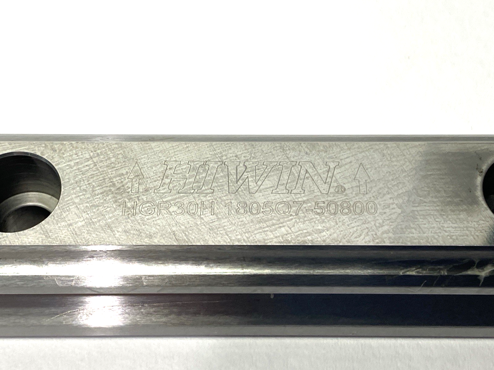 Hiwin HGR30H 1805Q7-50800 Linear Guideway Rail 28mm Width 26mm Height - Maverick Industrial Sales
