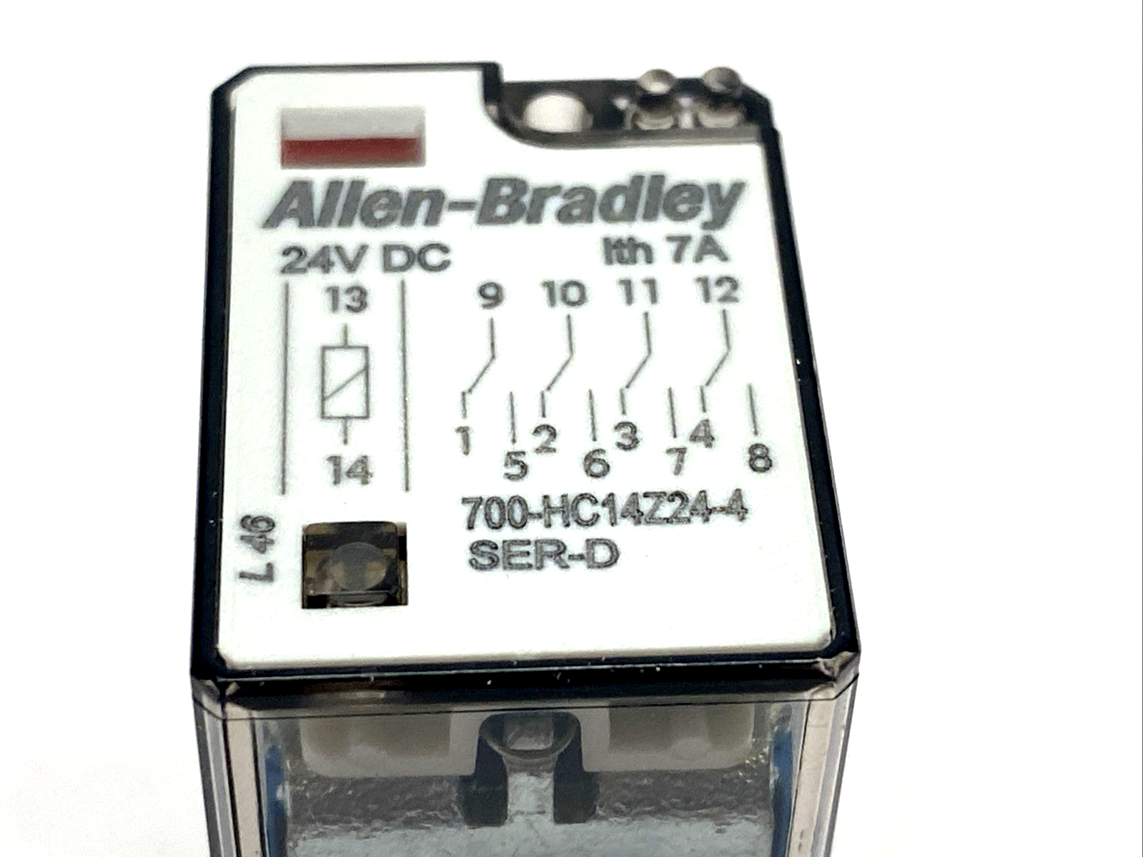 Allen Bradley 700-HC14Z24-4 Ser. D 24VDC GP Ice Cube Relay 7A 24VDC - Maverick Industrial Sales