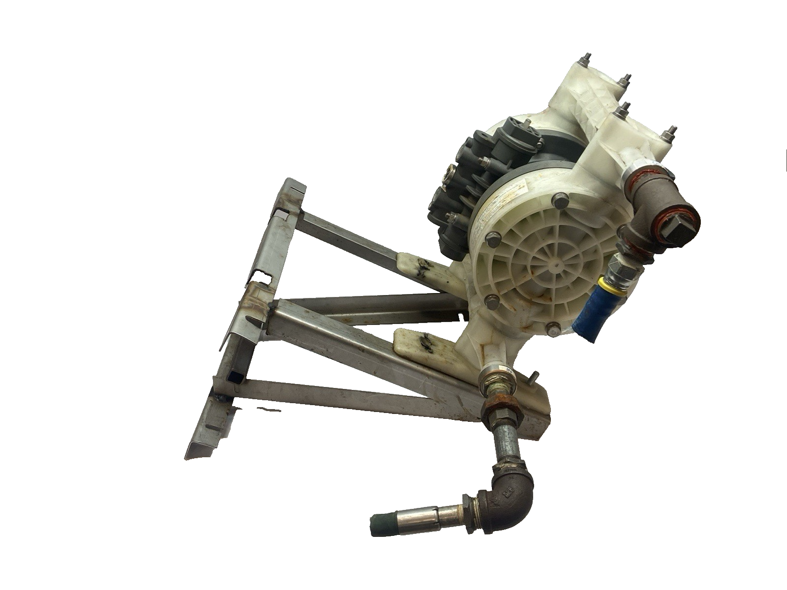 NDP-20-PP | Yamada Pneumatic Air Operated Double Diaphragm Pump 3/4" Polypropylene - Used - Maverick Industrial Sales