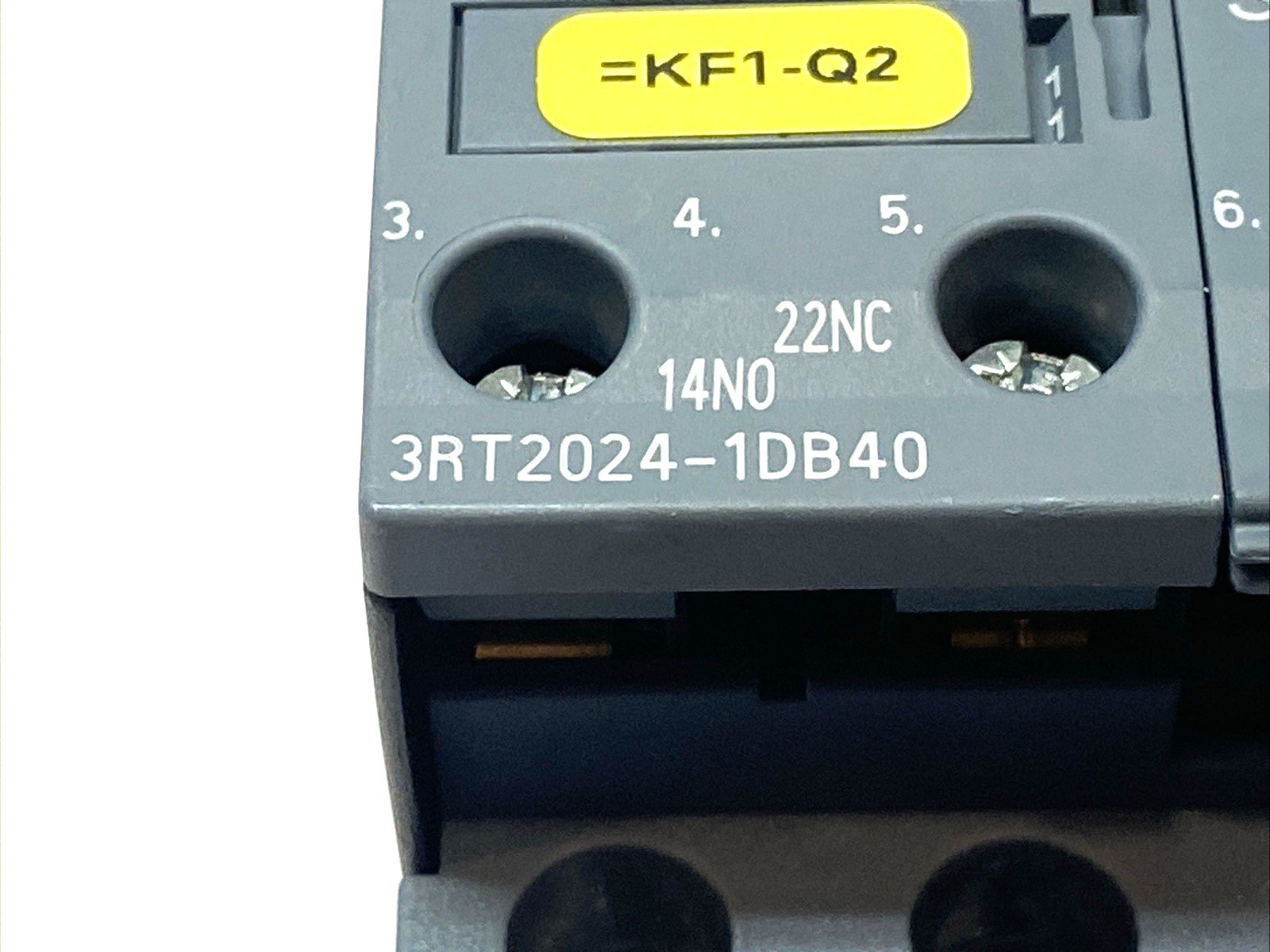 3RT2024-1DB40 | Siemens SIRIUS Power Contactor 3-Pole 12A AC-3 / AC-3e - Used - Maverick Industrial Sales