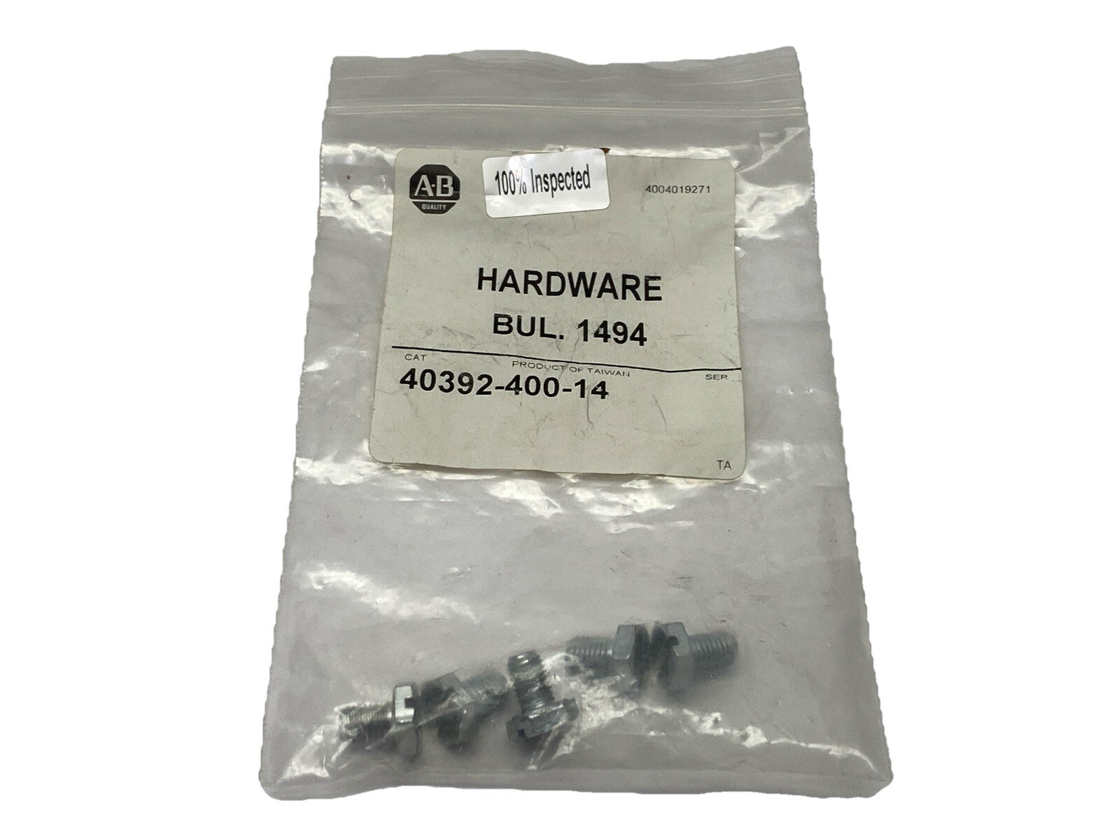 Allen Bradley 40392-400-14 Hardware Kit - Maverick Industrial Sales