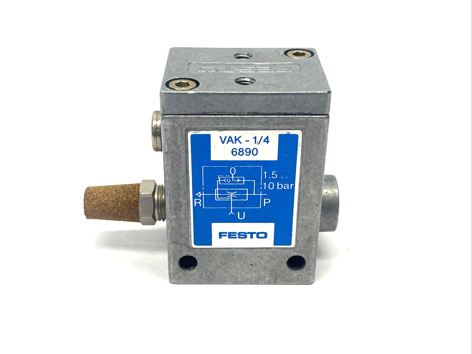 Festo VAK-1/4 Vacuum Generator G 1/4 6890 - Maverick Industrial Sales