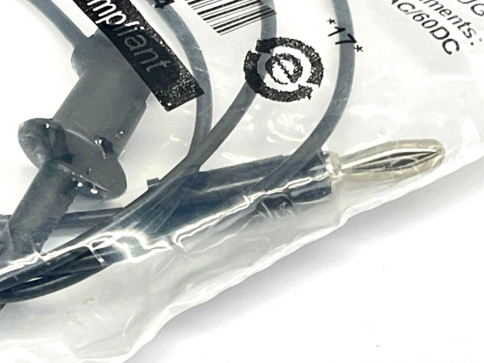 Pomona 4650-36-0 Minigrabber to Banana Plug 36" - Maverick Industrial Sales