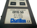 Chatillon DFIS 50 Gray Case Digital Force Gauge 50 x 0.05 lb 25 x 0.02 kg - Maverick Industrial Sales
