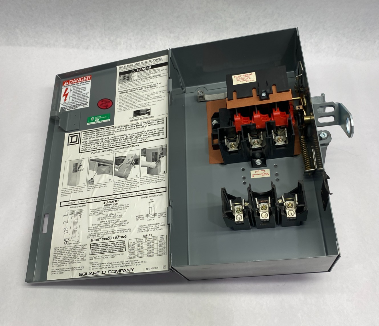 Square D PQ3603G Ser. 4 I-LINE Busway Switch 30A 3P3W 600V - Maverick Industrial Sales