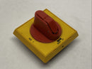 ABB OHYS2PJ Disconnect Selector Handle Red/Yellow - Maverick Industrial Sales