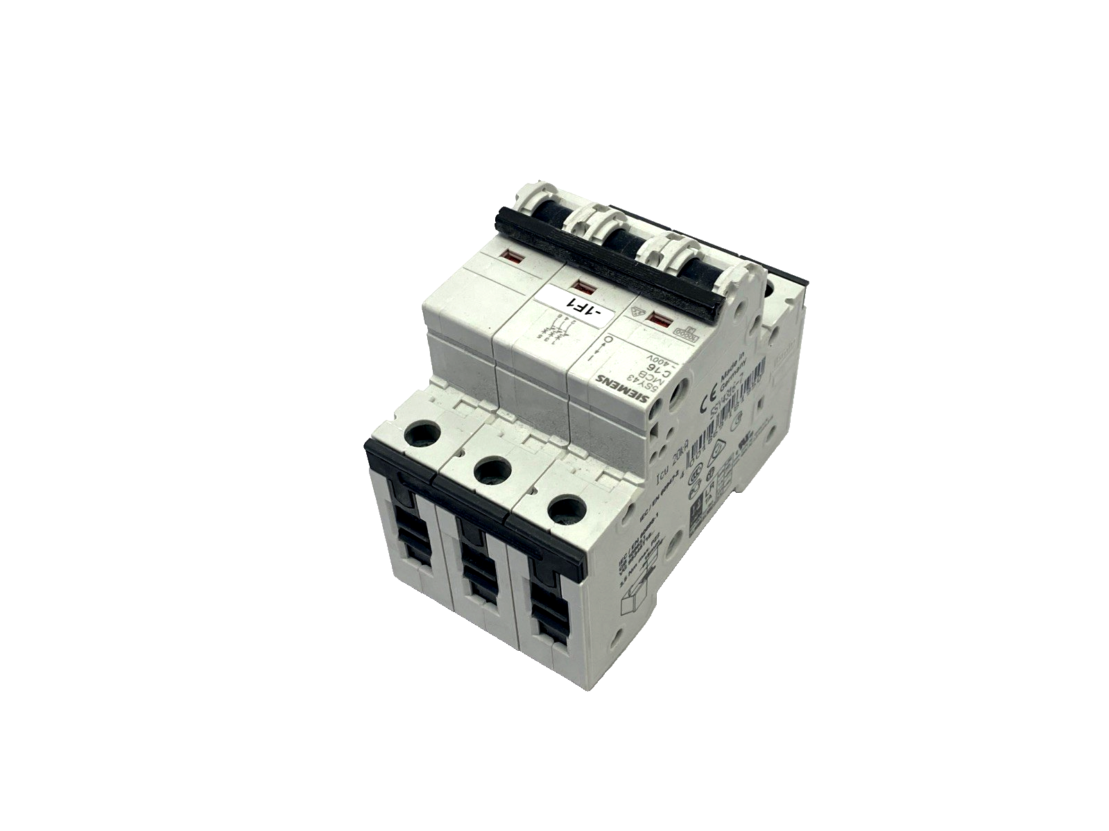 5SY4316-7 | Siemens Miniature Circuit Breaker 400V 10kA, 3P 16A - Used - Maverick Industrial Sales