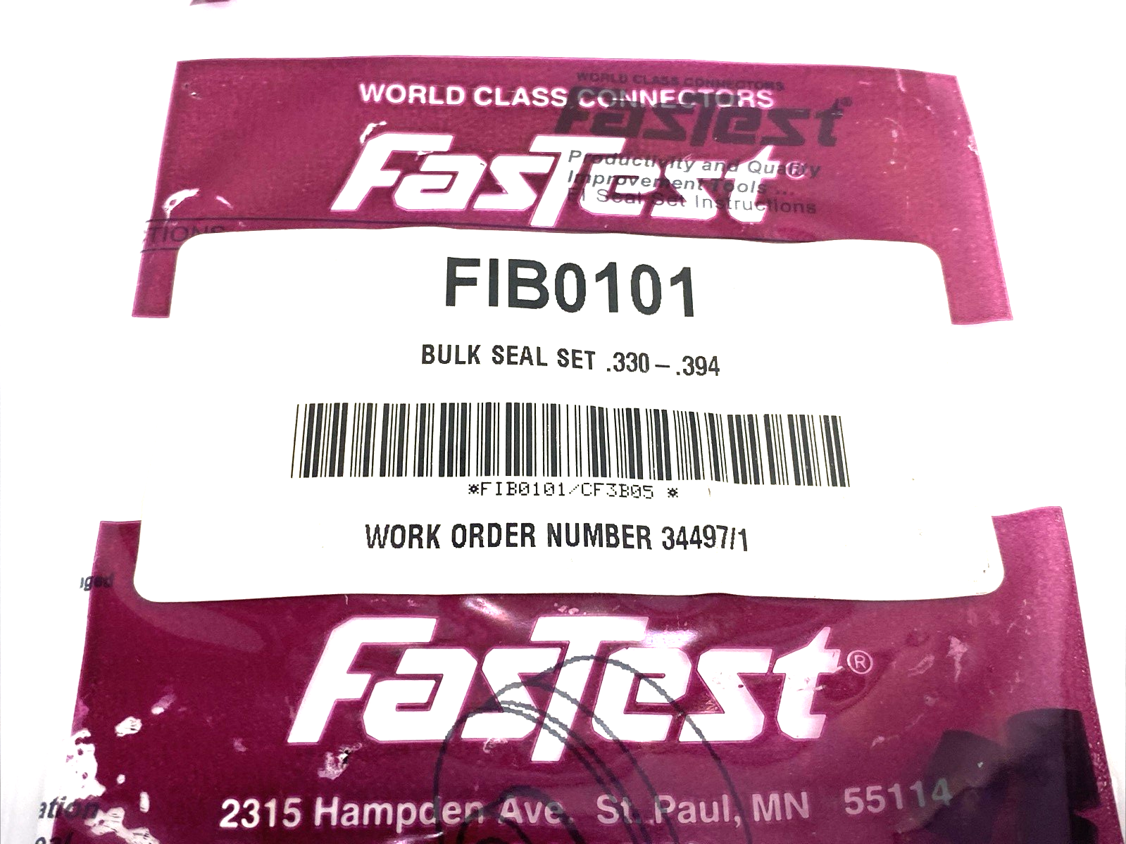 FIB0101 | Fastest Bulk Seal Kit .330 - .394 - New - Maverick Industrial Sales
