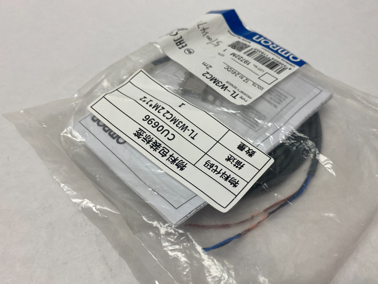 Omron TL-W3MC2 Proximity Sensor 12-24VDC - Maverick Industrial Sales