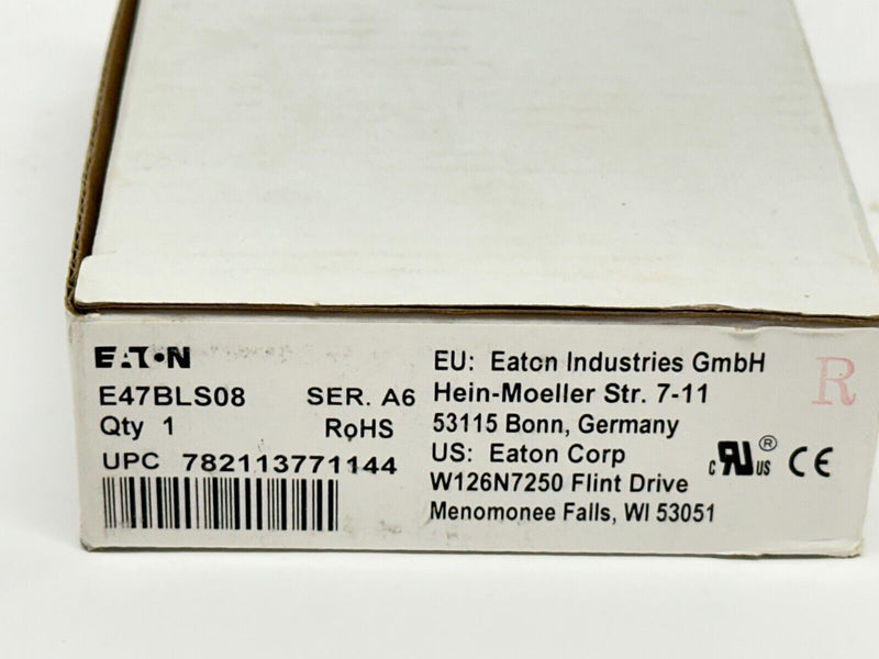 Eaton E47BLS08 Ser A6 Precision Limit Switch 15A 250VAC 6A 30VDC - Maverick Industrial Sales