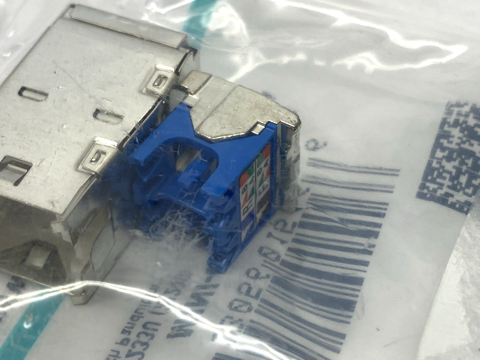 CJSH6X88TGY | Panduit Mini-Com TX6A 10Gig Shielded Shuttered Jack Module TG RJ45 - New - Maverick Industrial Sales