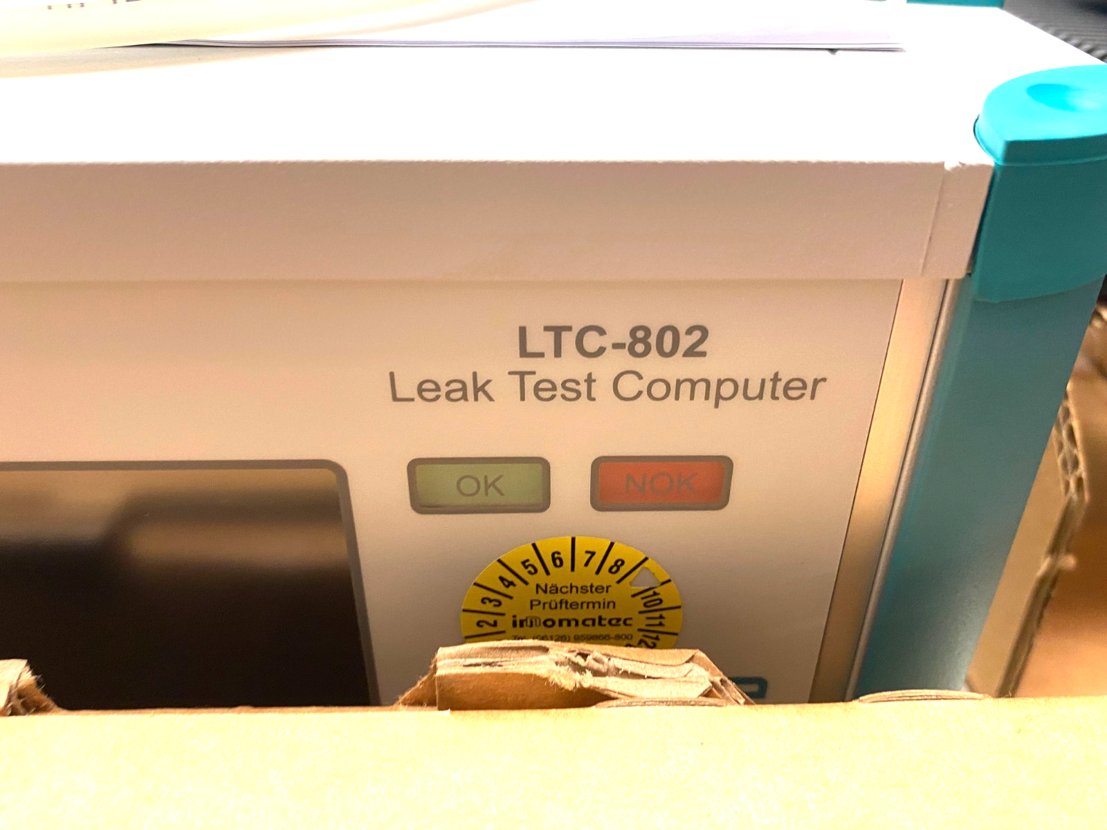 Innomatec LTC-802 Configurable Single Channel Leak Test Computer - Maverick Industrial Sales
