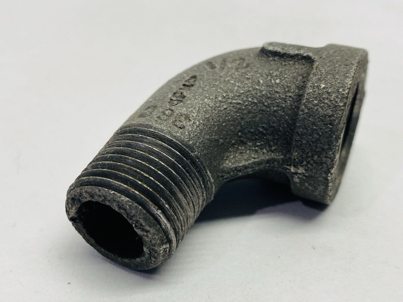 Street Elbow 90 Degrees Male x Female 1/2" NPT Black Iron LOT OF 4 - Maverick Industrial Sales
