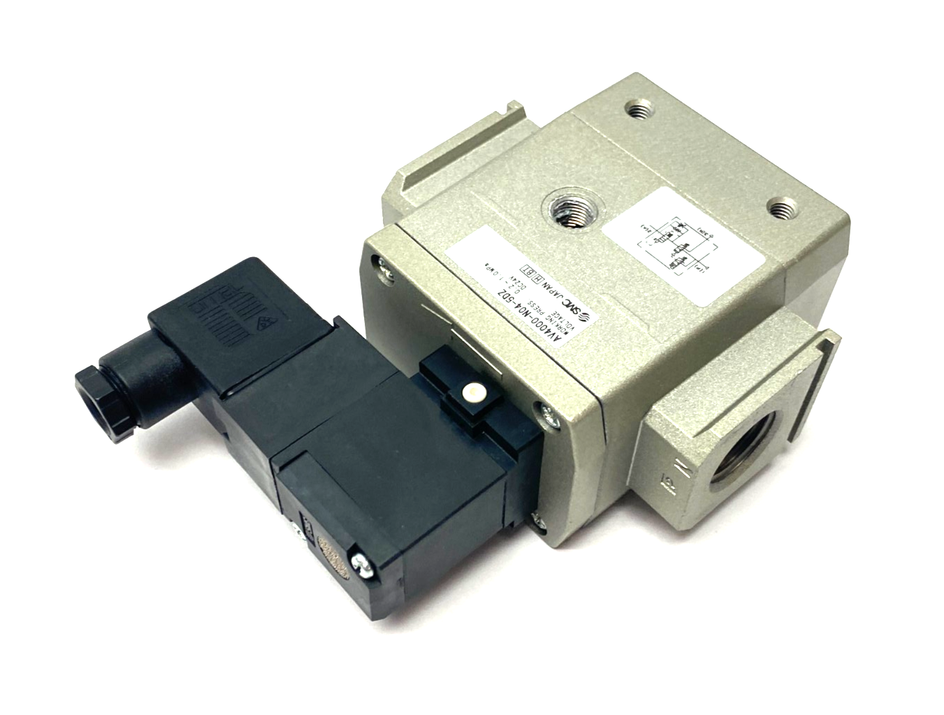 SMC AV4000-N04-5DZ Pneumatic Soft Start-Up Valve, 1/2" NPT - Maverick Industrial Sales