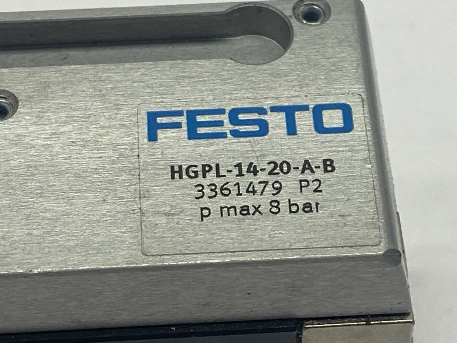 Festo HGPL-14-20-A-B Parallel Gripper 20mm Stroke Per Jaw 3361479 - Maverick Industrial Sales