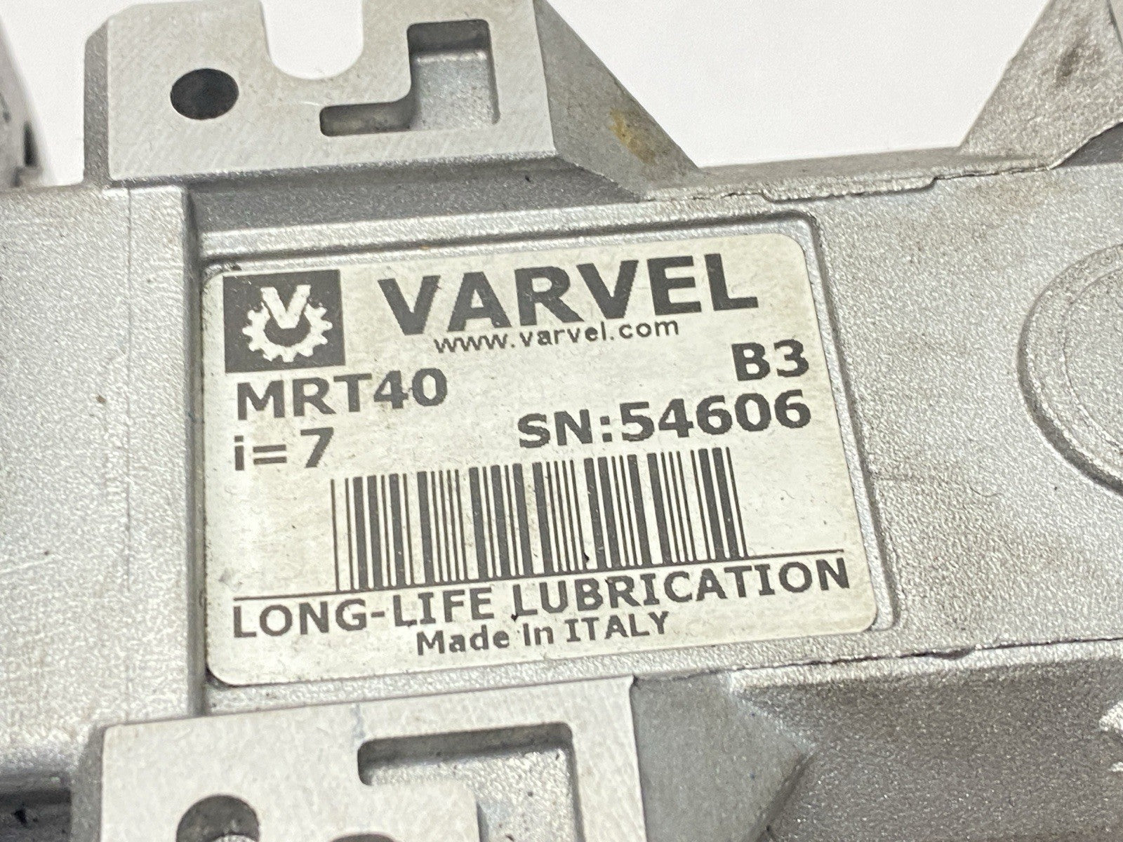 Varvel MRT40 B3 RT Series Right Angle Worm Gear Reducer 7:1 - Maverick Industrial Sales