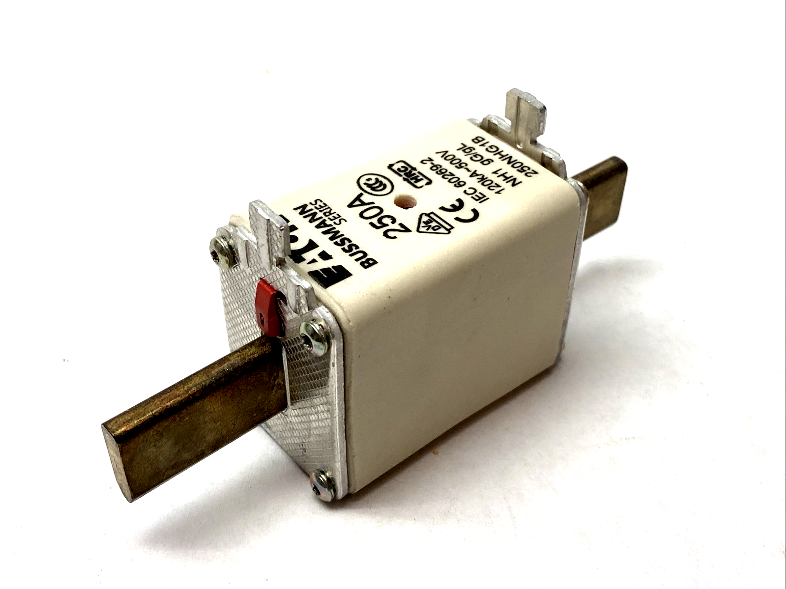 Eaton 250NHG1B Low Voltage NH Fuse Live Gripping Lug 500V 250A 120 kAIC - Maverick Industrial Sales