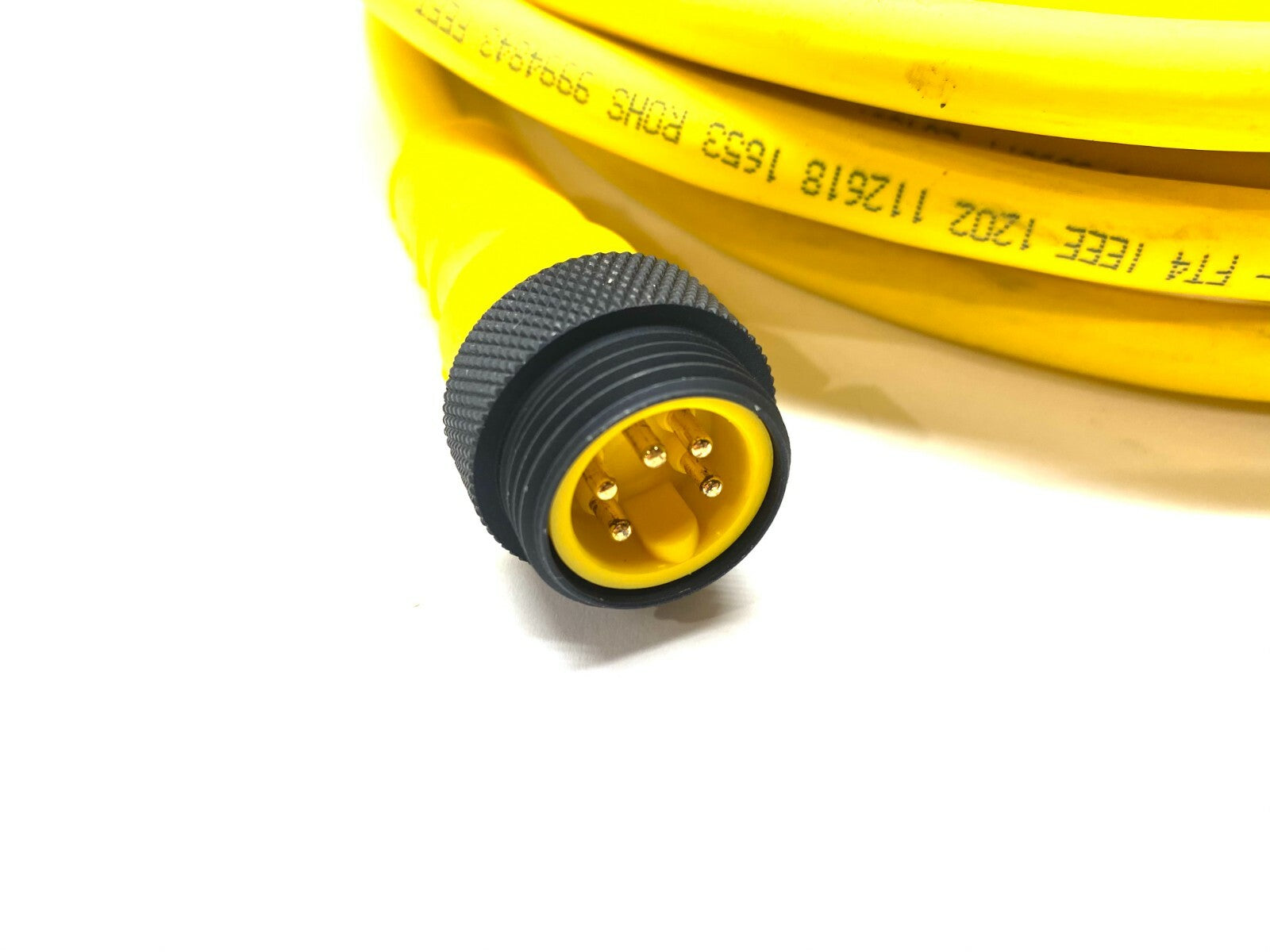 Lumberg RSRK 50-877/8M MINI Double-Ended Cable Cordset Straight Male to Female - Maverick Industrial Sales