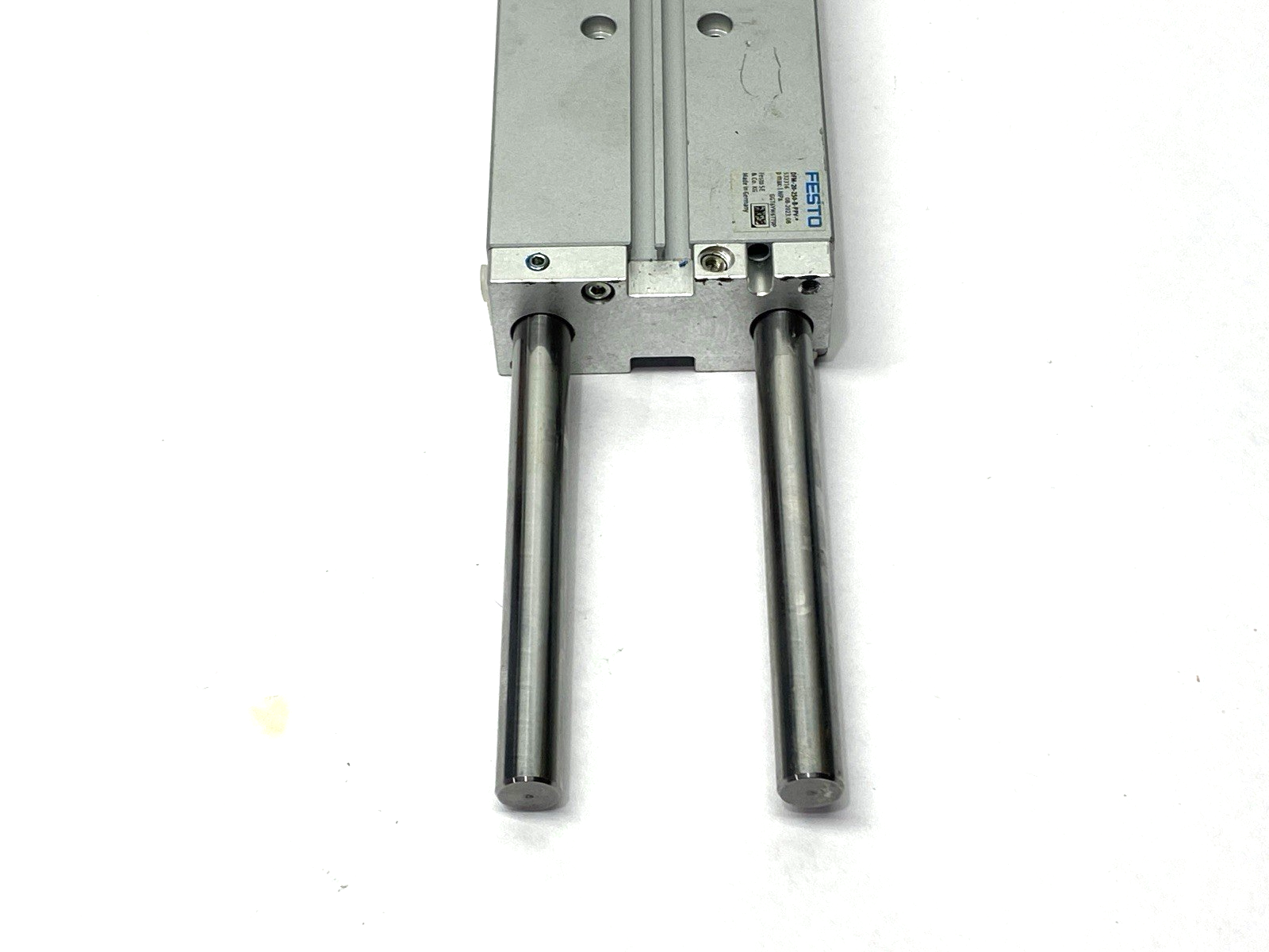 Festo DFM-20-250-B-PPV-A-GF Pneumatic Guided Cylinder 20mm bore 532316 DAMAGED - Maverick Industrial Sales