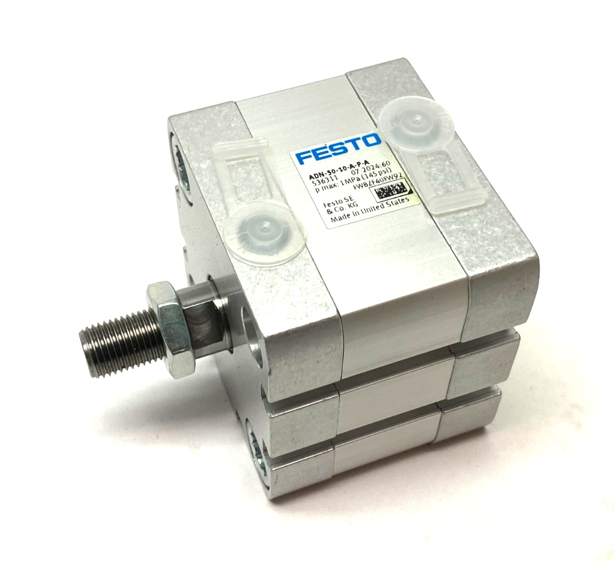 Festo ADN-50-10-A-P-A Compact Cylinder 10mm Stroke 50mm Bore 536311 - Maverick Industrial Sales