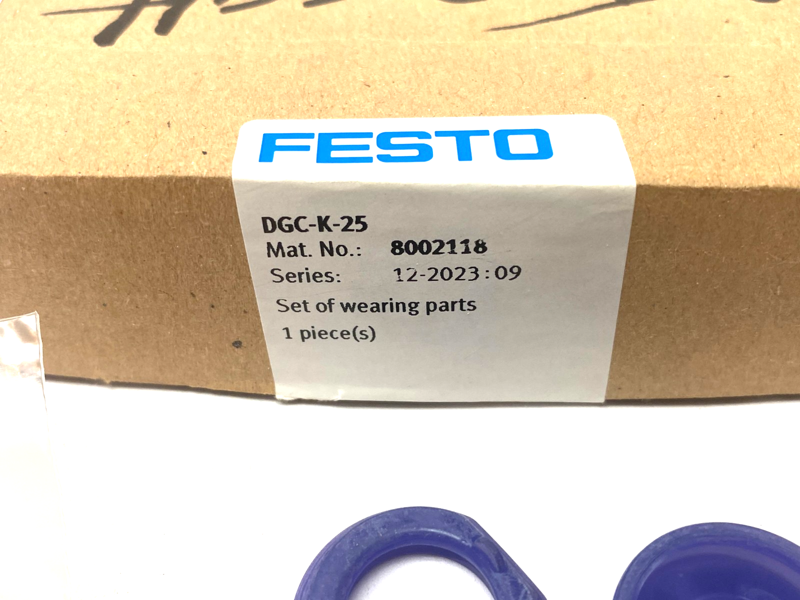 Festo DGC-K-25 Set of Wearing Parts for Linear Drive 8002118 - Maverick Industrial Sales