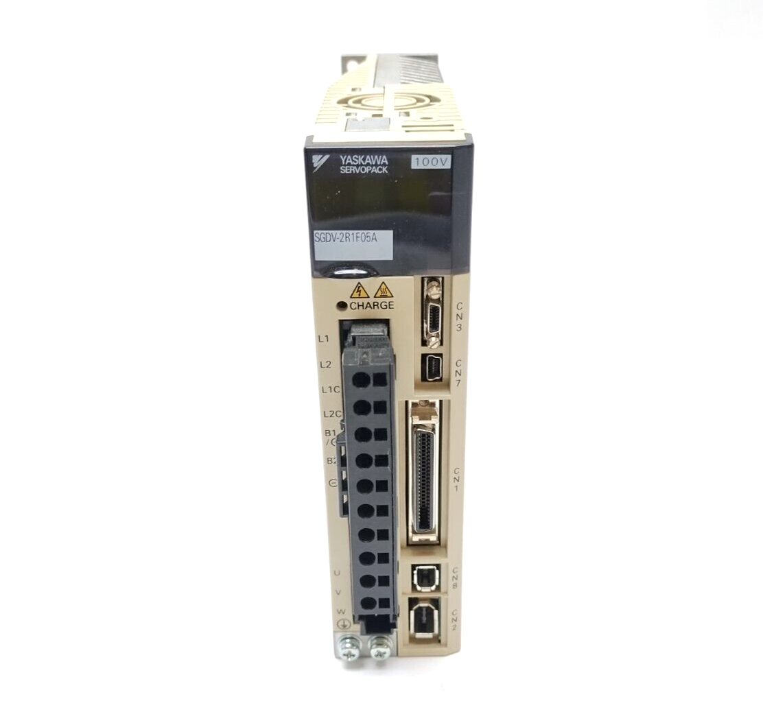 Yaskawa SGDV-2R1F05A Servopack AC Servo Drive/Amplifier 3PH 200W Output - Maverick Industrial Sales