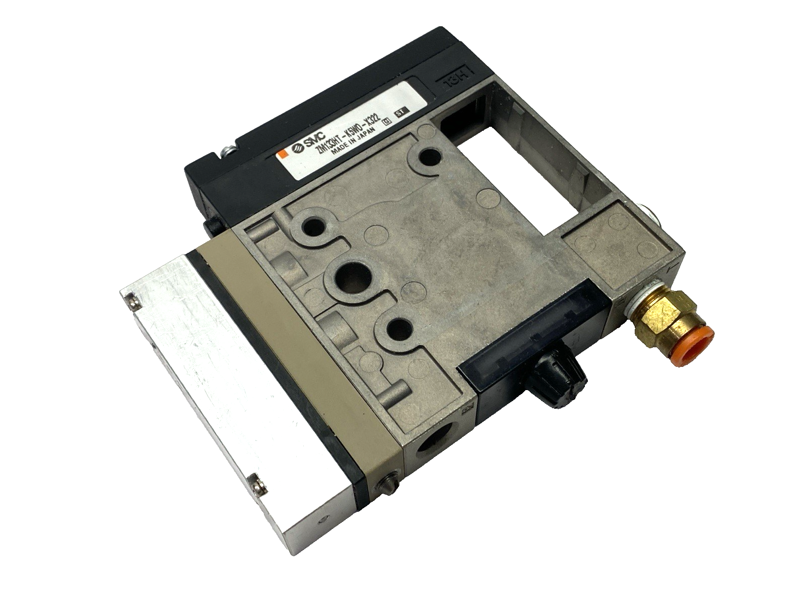 SMC ZM133HT-K5WO-X322 Vacuum Ejector 1.3mm Nozzle Dia. NO FILTER/ CONNECTORS - Maverick Industrial Sales