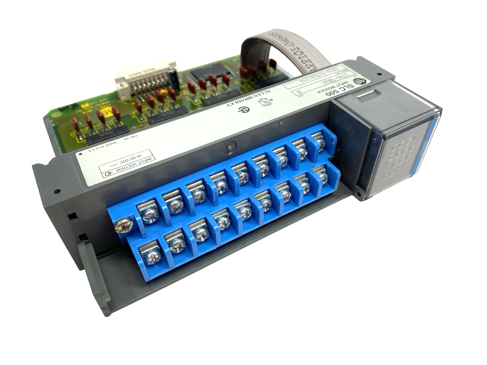 Allen Bradley 1746-IB16 Ser. B SLC 500 Input Module 16-Inputs 24VDC NO COVER - Maverick Industrial Sales