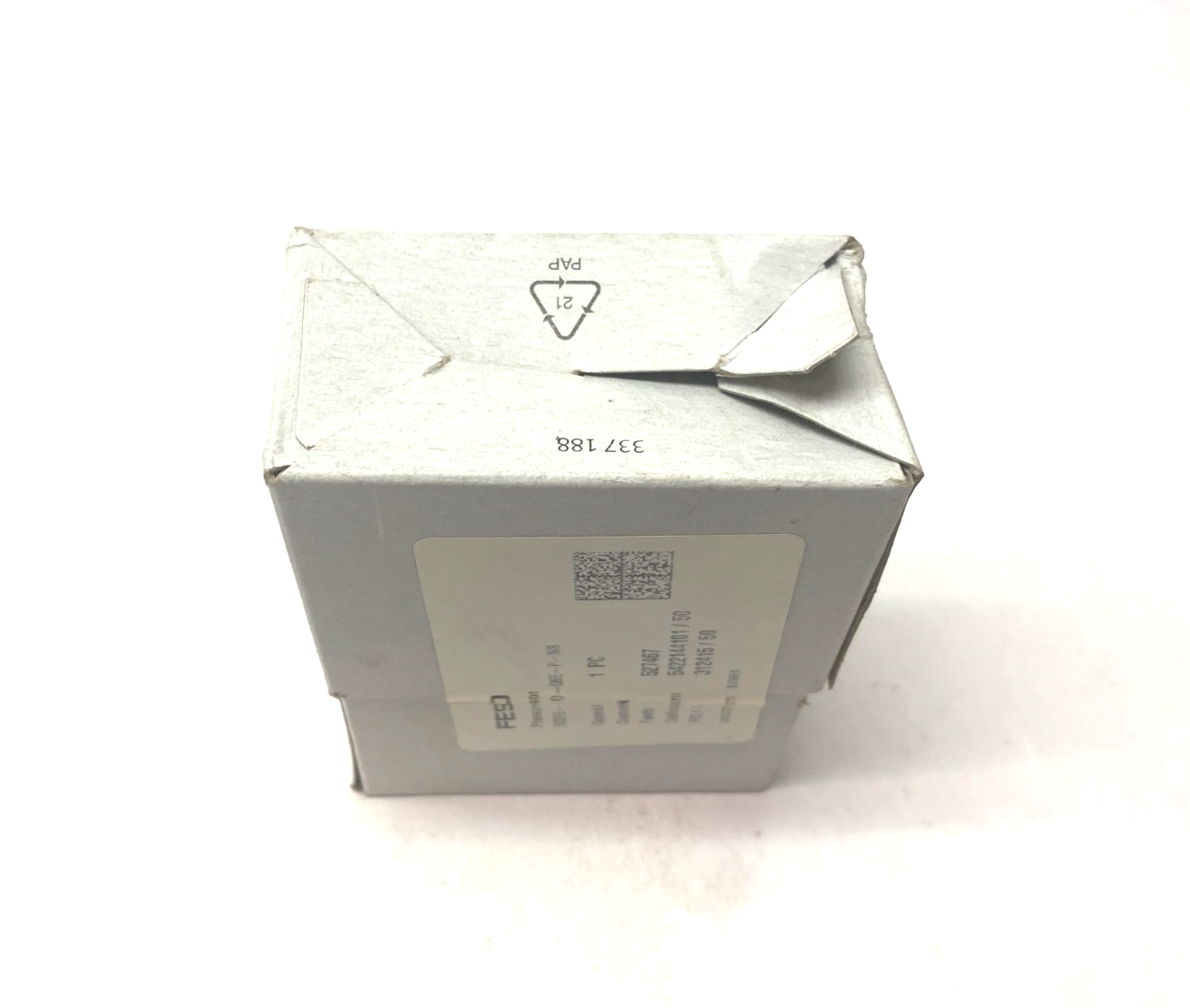 Festo SDE5-D10-O-Q6E-P-M8 Pressure Sensor, N/O Contact, 0-10bar 527467 - Maverick Industrial Sales