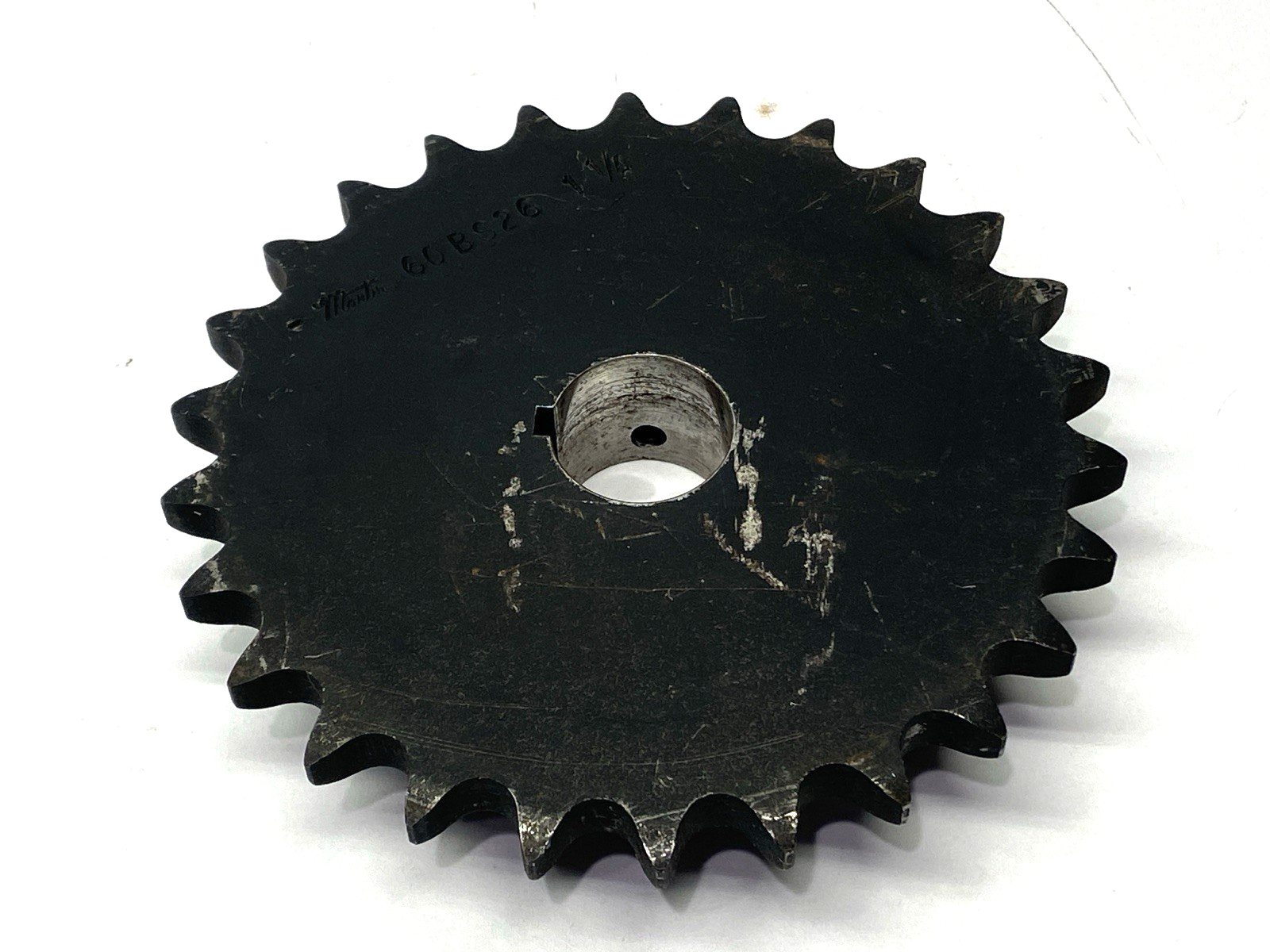 60BS26 1 1/4 | Martin Finished Bore Roller Chain Sprocket 26 Teeth SHELFWARE - New – Open box - Maverick Industrial Sales