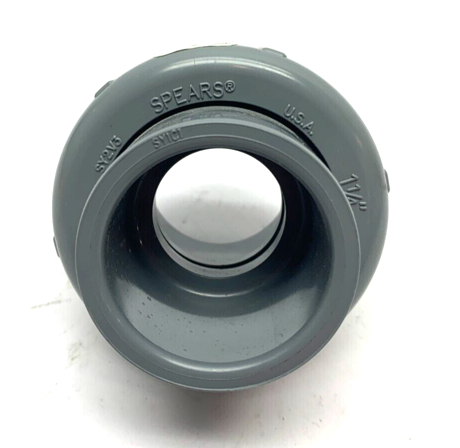 Spears 8097-012C 1-1/4" CPVC Union Ring Coupling Grey Socket SCH80 - Maverick Industrial Sales