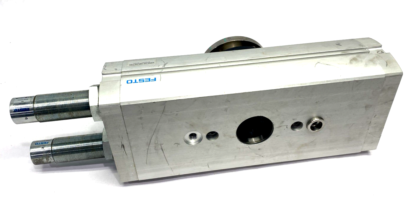 Festo DRRD-63-180-FH-Y9A Semi-Rotary Drive 63mm Size 180 Degree Rotation 574407 - Used - Maverick Industrial Sales
