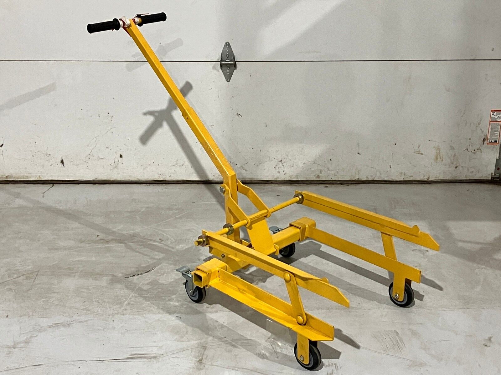 Doverco Tote-Pro Bin Mover Industrial Tote Dolly 500 lbs 6"-17.5" - Maverick Industrial Sales