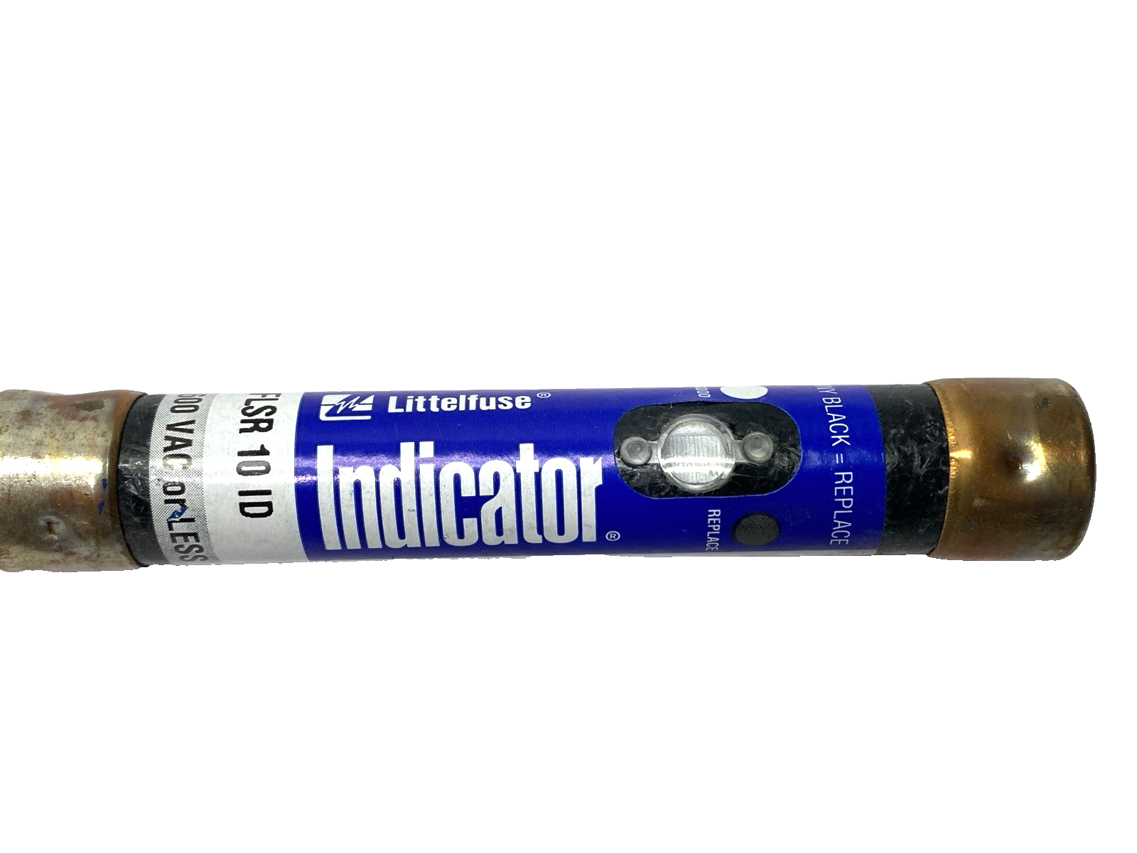 Littelfuse FLSR10ID Time-Delay Dual Element Indicator Fuse Class RK5 600VAC 10A - Maverick Industrial Sales