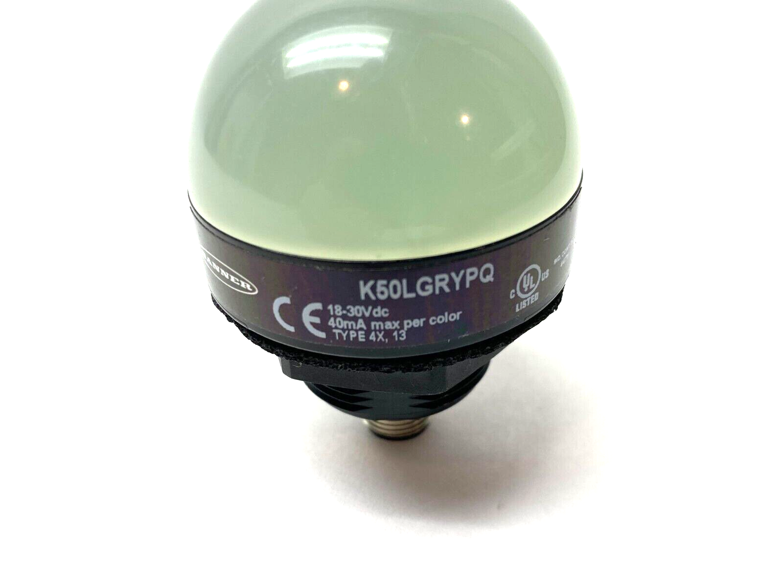 Banner K50LGRYPQ EZ-LIGHT Core Ser Multi-Function Indicator 3-Color 50mm 75671 - Maverick Industrial Sales