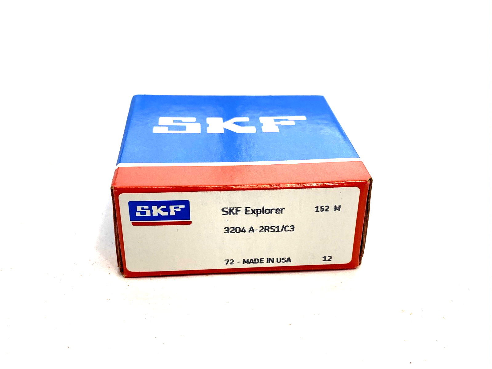 SKF 3204 A-2RS1/C3 Double Row Angular Contact Bearing, 20mm Bore 47mm OD - Maverick Industrial Sales