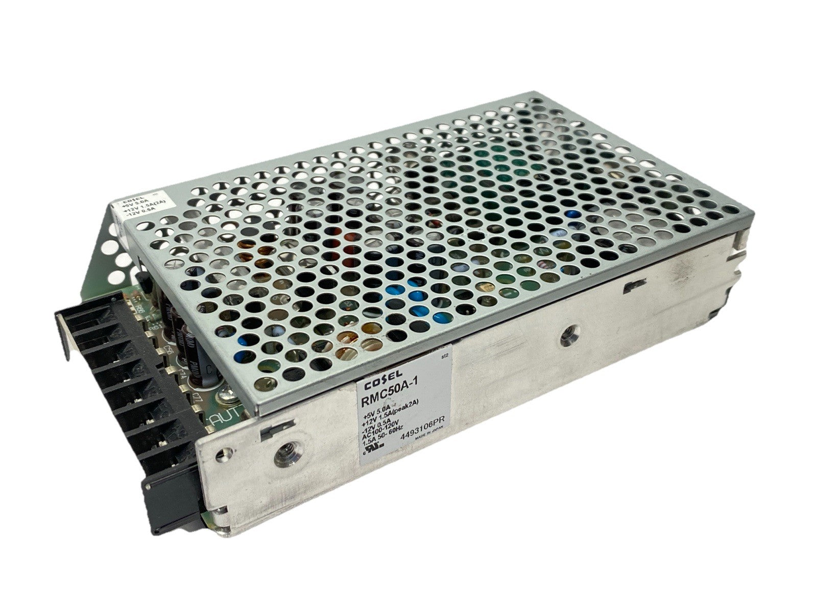 RMC50A-1 | Cosel Power Supply 5A 5V / 1.5A 12V - Used - Maverick Industrial Sales