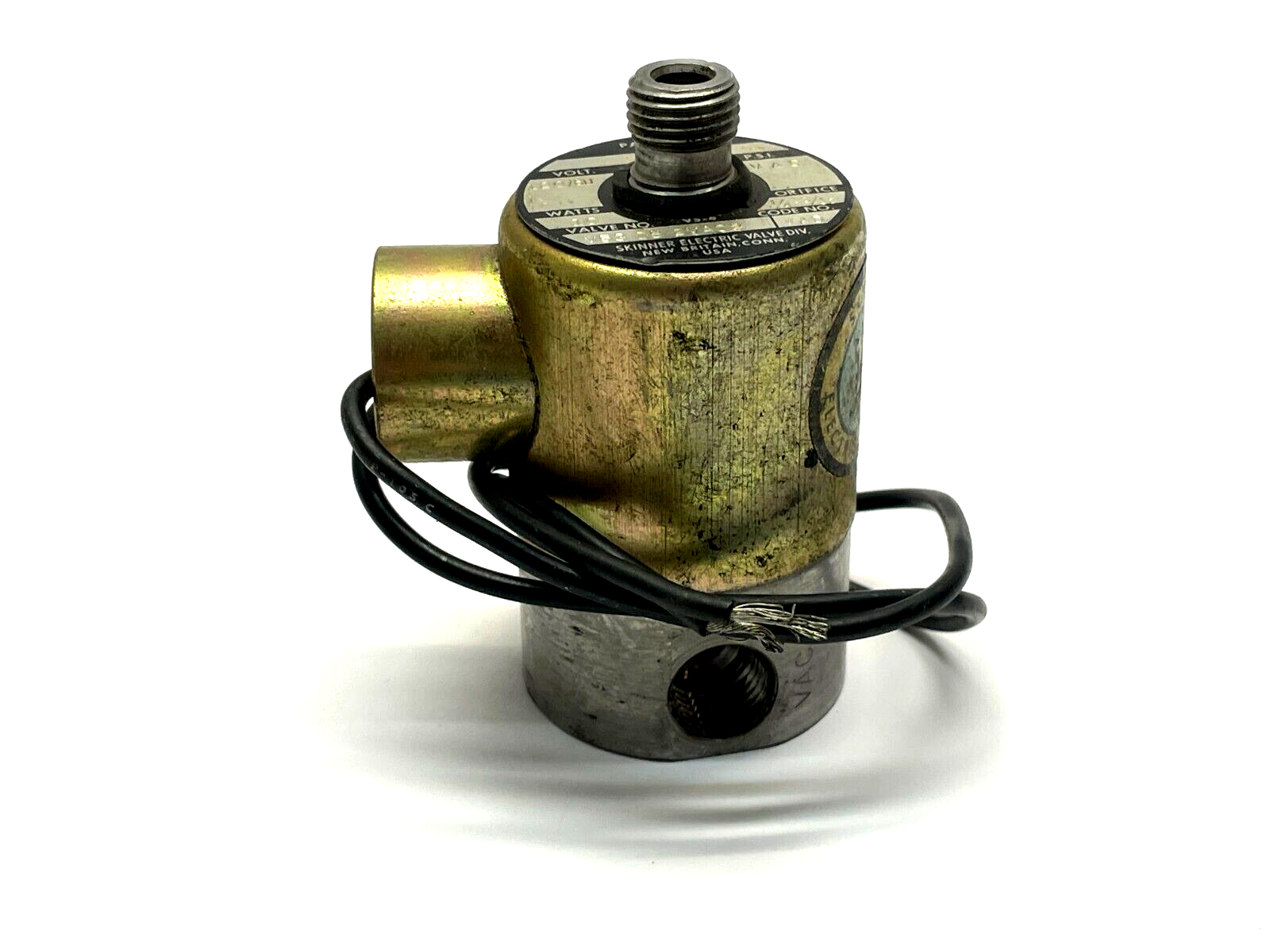 Skinner V53 DB 2VAC2 Solenoid Valve 10W 120VAC 60Hz - Maverick Industrial Sales