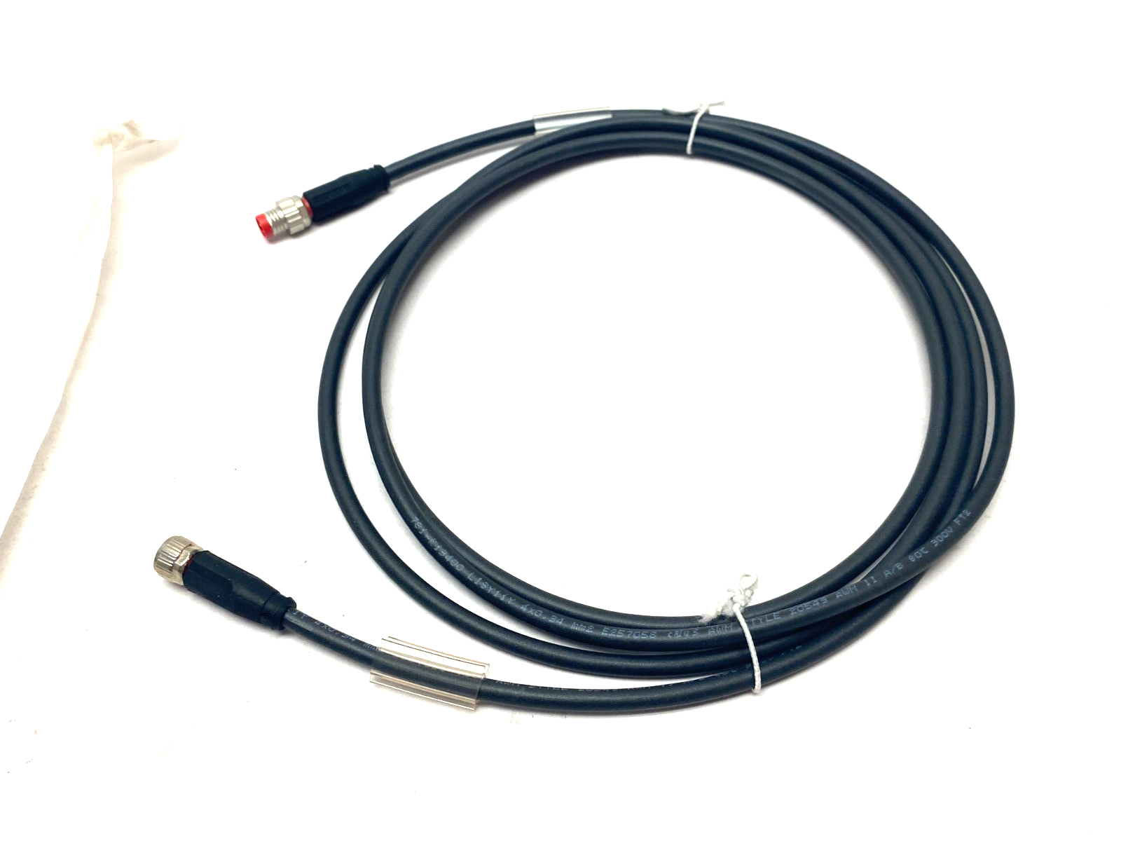Beckhoff ZK2020-3132-0020 Double Ended Power Cordset M8 4-Pin 2m Length 017947 - Maverick Industrial Sales