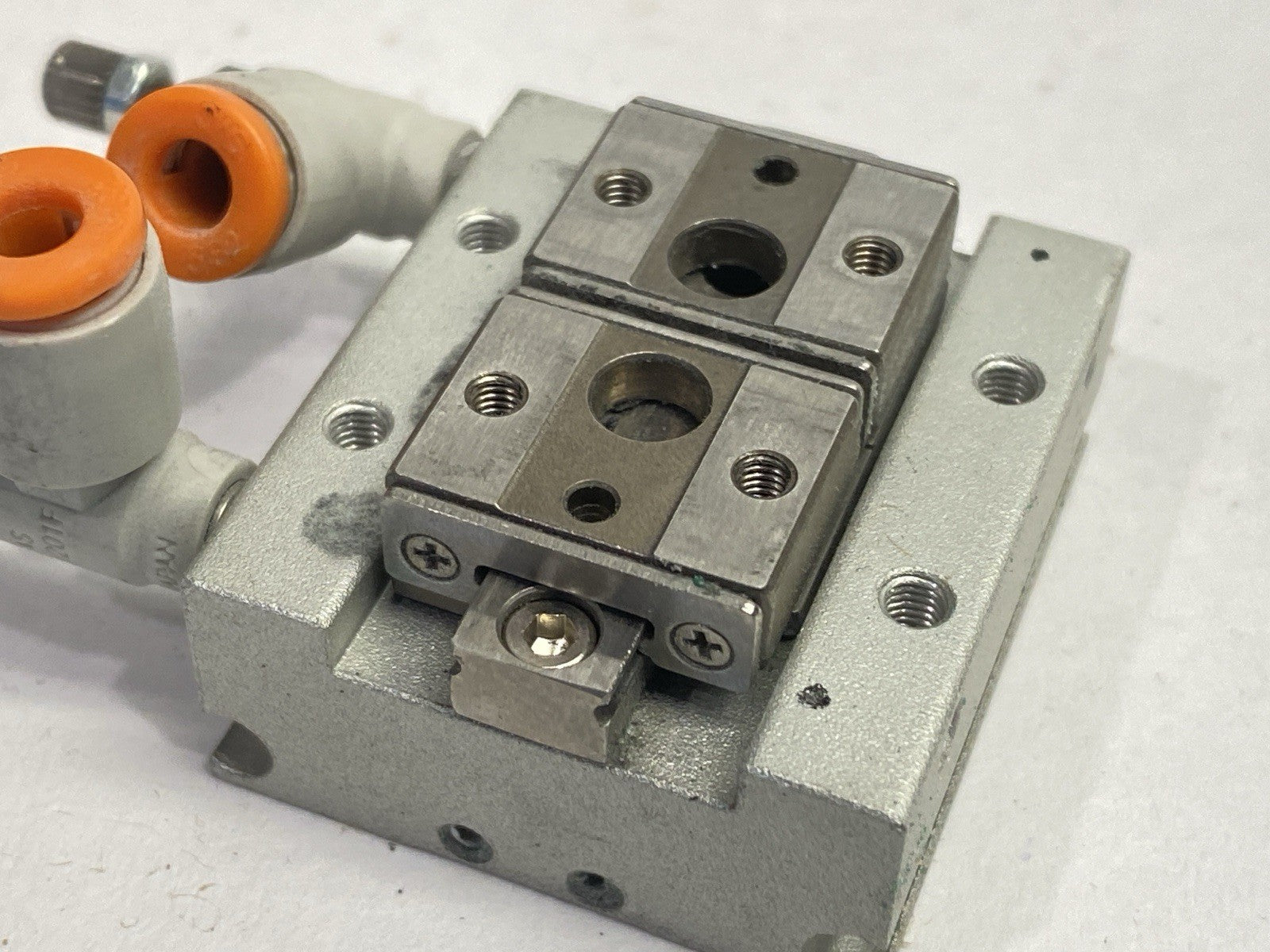 MHF2-8DR | SMC Pneumatic Gripper 8mm Bore Short Stroke - Used - Maverick Industrial Sales