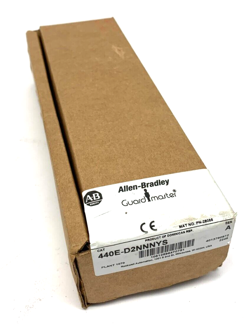 Allen Bradley 440E-D2NNNYS Ser. A Lifeline 3 Guard Master Safety Switch - Maverick Industrial Sales