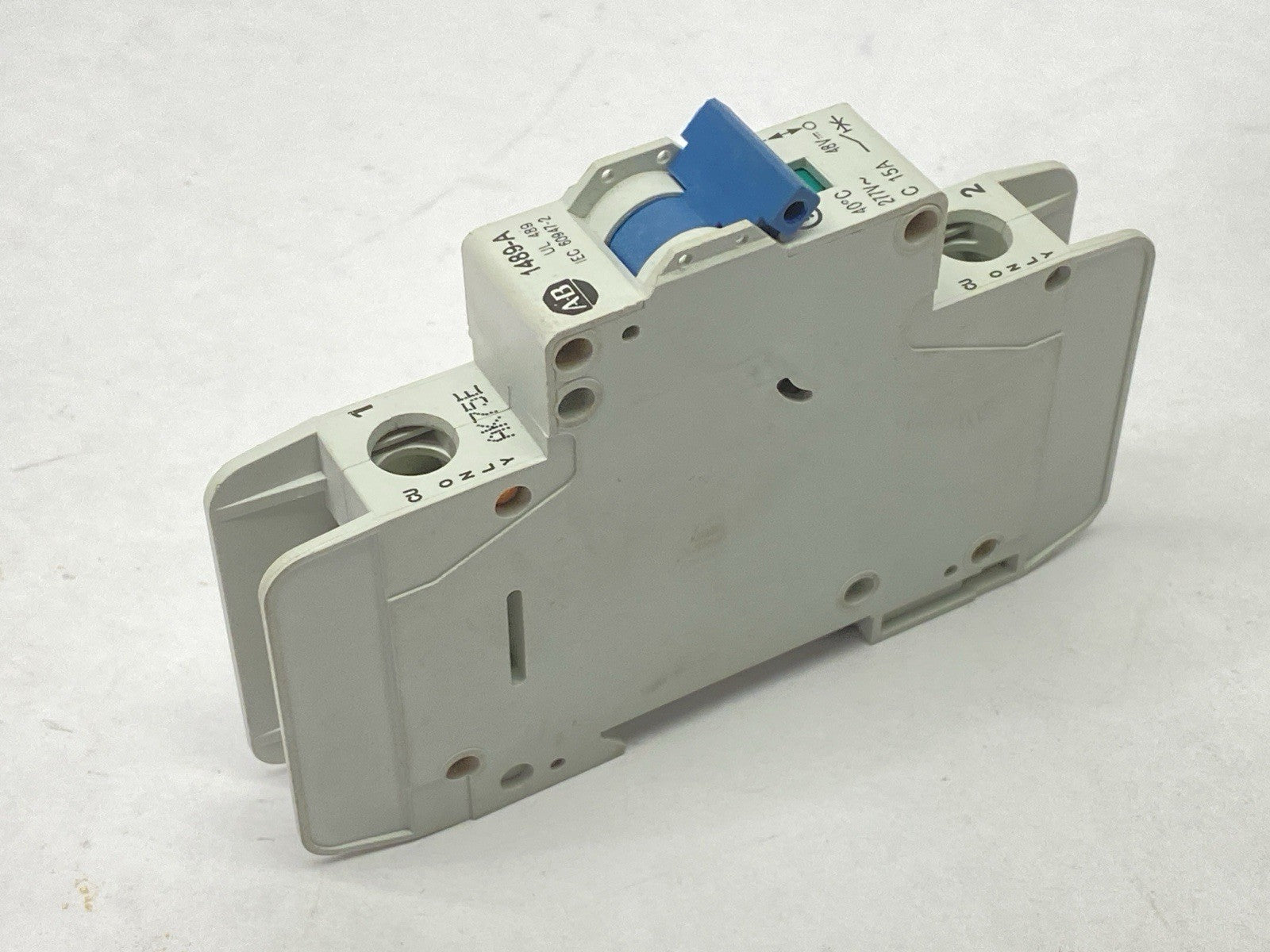 1489-A1C150 | Allen Bradley Ser A Circuit Breaker 1-Pole 15A 277VAC 48VDC - Used - Maverick Industrial Sales