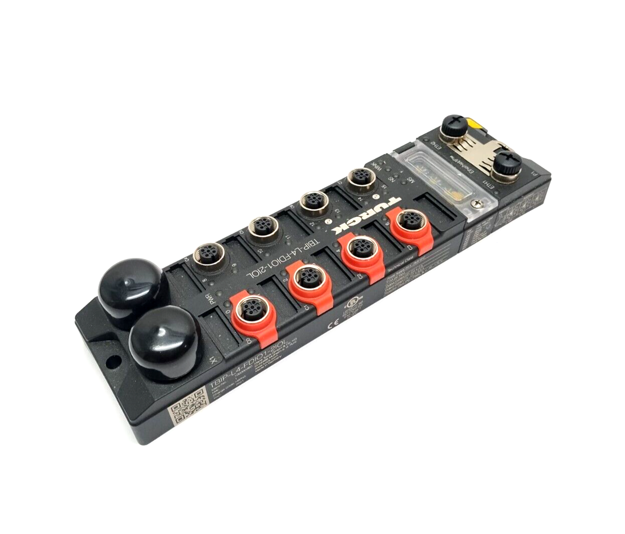Turck TBIP-L4-FDIO1-2IOL IO-Link, EtherNet/IP & CIP Block Module 100000360 - Maverick Industrial Sales