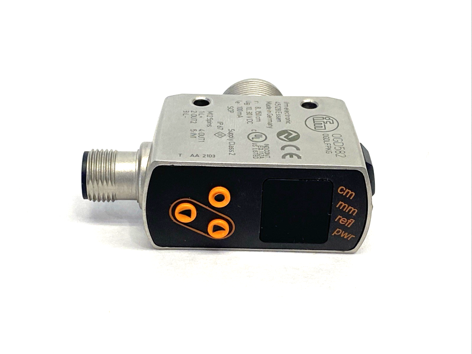 ifm OGD582 Laser Distance Sensor OGDLFPKG/IO-LINK/US - Maverick Industrial Sales