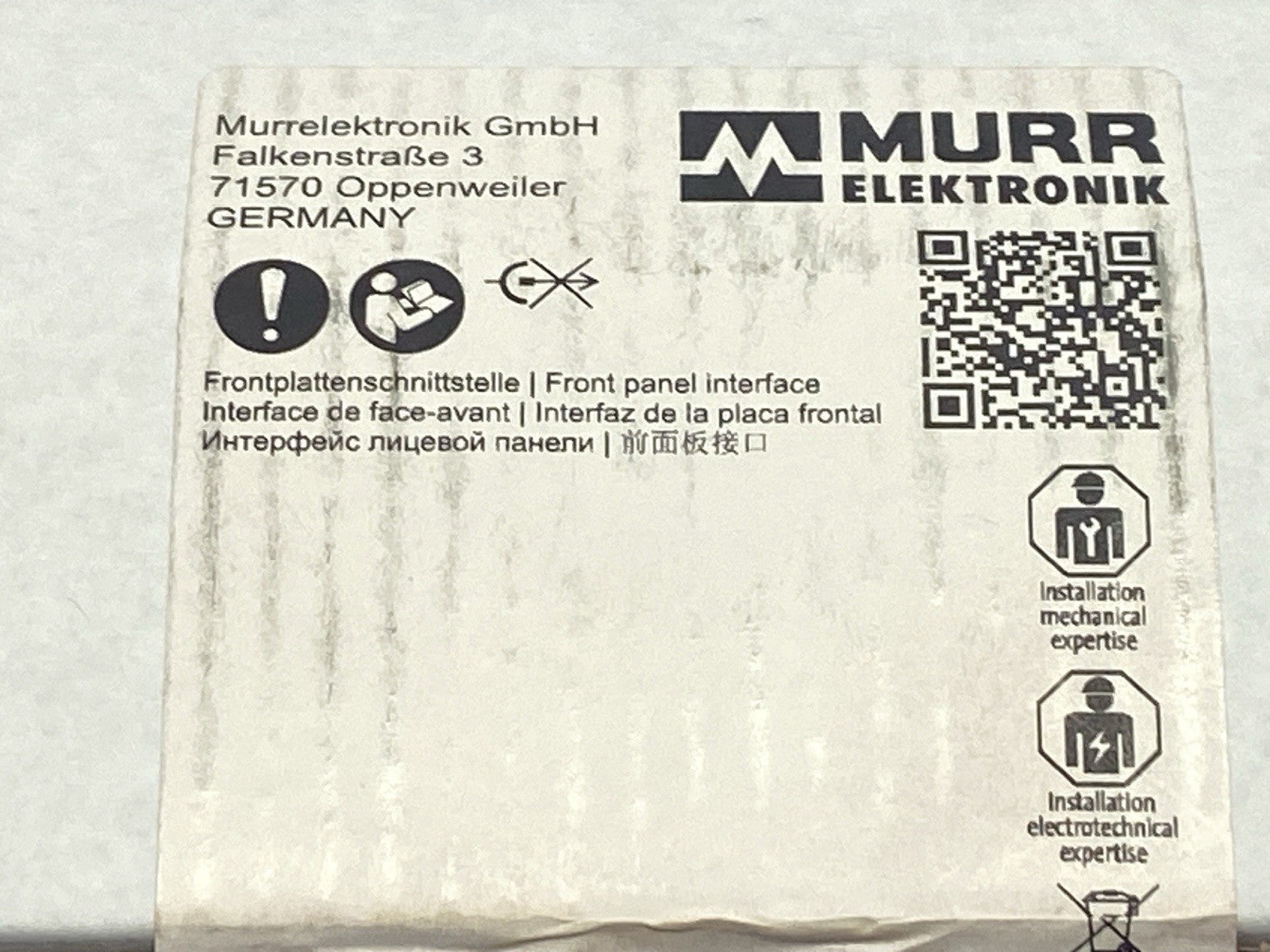 Murr Elektronik 4000-68000-3280000 Modlink MSDD Socket Insert NEMA 5-20 - Maverick Industrial Sales