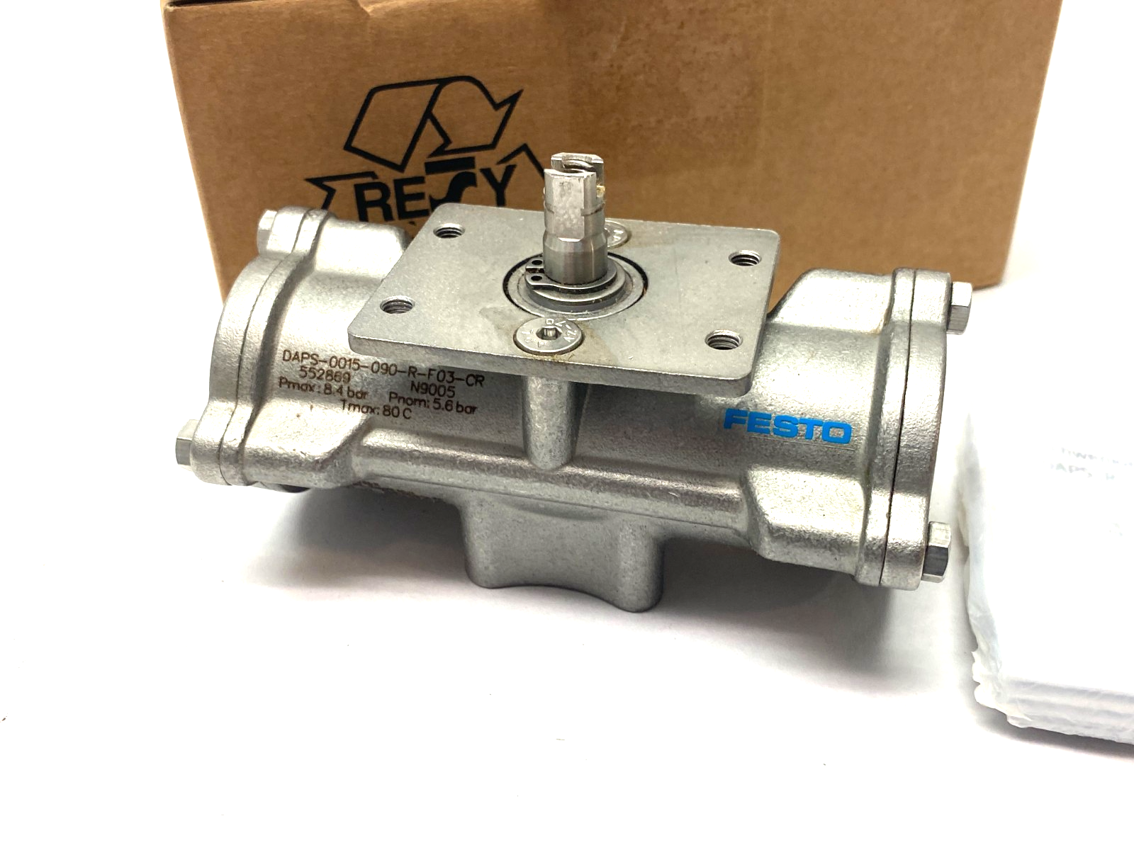 Festo DAPS-0015-090-R-F03-CR Quarter Turn Actuator 552869 - Maverick Industrial Sales